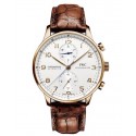IWC Portuguese IW371476 Mens Automatic Silver Swiss ETA 2824