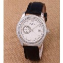 Patek Philippe Grand Complication Automatic Leather Strap Diamond Bezel 