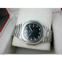 Patek Philippe Aquanaut Swiss 2824 Automatic Black Dial Numeral Markers