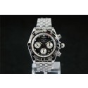 Breitling Chronomat B01Swiss Automatic Chronograph Black Dial Silver Ring