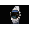 Tag Heuer Carrera Swiss 7750 Mens Automatic Black Dial Numeral Markers