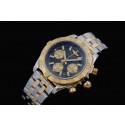 Breitling Chronomat B01Swiss 7750 Mens Automatic Blue Dial Rose Gold