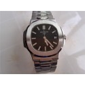 Nautilus Black Dial Automatic Patek Philippe Watch 