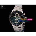 Tag Heuer CV2010.BA0794 Carrera Mens Automatic Stainless Steel Black Swiss ETA 7750