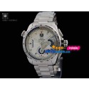 Tag Heuer CAV5185.FC6237 Grand Carrera Mens Automatic Stainless Steel White Swiss ETA 7750