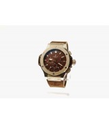 Swiss Hublot Big Bang Replica Chronograph Brown 48mm Steel20544