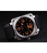 Replica  BR01-92 Black-Orange Dial-br21