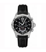 Tag Heuer CAF101A.FT8011 Aquaracer Mens Automatic Black Swiss ETA 7750