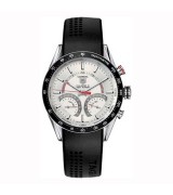 Tag Heuer CV7A11.FT6012 Carrera Mens Automatic White Swiss ETA 7750