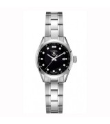 Tag Heuer WV1410.BA0793 Carrera 27mm Ladies Automatic Black Swiss ETA 7750