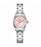 Tag Heuer WV1417.BA0793 Carrera 27mm Ladies Automatic Pink Swiss ETA 7750