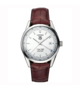 Tag Heuer WV2116.FC6181 Carrera Mens Automatic White Swiss ETA 7750