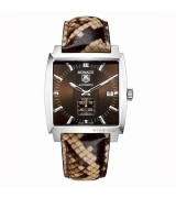 Tag Heuer WW2115.FC6217 Monaco Mens Automatic Brown Swiss ETA 7750