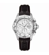 Tag Heuer CAF2011.FT8011 Aquaracer Mens Automatic White Swiss ETA 7750