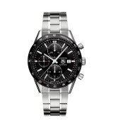 Tag Heuer CV201E.BA0794 Carrera Mens Automatic Black Swiss ETA 7750