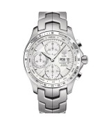 Tag Heuer CJF211B.BA0594 Link Mens Automatic Silver White Swiss ETA 7750