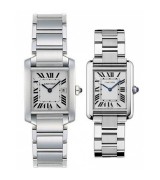 Cartier TANK SOLO W51011Q3、W5200013 Couples Quartz White Swiss ETA Quartz