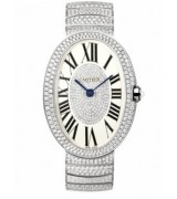 Cartier Baignoire WB520018 Ladies Automatic Silver Swiss ETA 2824