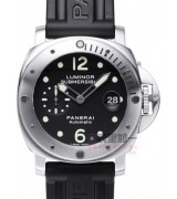 Panerai PAM 00024 Luminor Submersible Mens Automatic Stainless Steel Black Swiss 7750