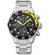  IWC Aquatimer IW376701 Mens Automatic Black Swiss ETA 2824