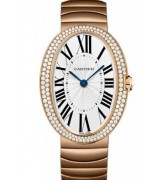 Cartier Baignoire WB520003 Ladies Automatic White Swiss ETA 2824