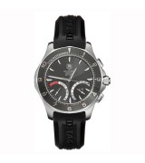Tag Heuer CAF7111.FT8010 Aquaracer Mens Automatic Black Swiss ETA 7750