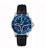 Tag Heuer CAF7110.FT8010 Aquaracer Mens Automatic Deep Blue Swiss ETA 7750