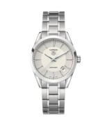 Tag Heuer WV2214.BA0790 Carrera 36mm Ladies Automatic Silver White Swiss ETA 7750