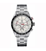 Tag Heuer CV7A11.BA0795 Carrera Mens Automatic White Swiss ETA 7750