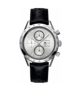 Tag Heuer CV2017.FC6233 Carrera Mens Automatic Silver White Swiss ETA 7750