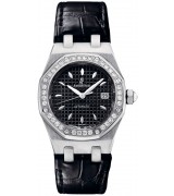 Audemars Piguet Royal Oak 77321ST.ZZ.D002CR.01 Ladies Automatic Black Swiss ETA 7750