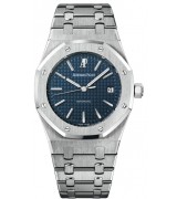  Audemars Piguet Royal Oak 15300ST.OO.1220ST.02 Mens Automatic Deep Blue Swiss ETA 7750