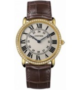 Cartier Ronde Louis WR000451 Ladies Automatic Silver Swiss ETA 2824