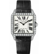 Cartier Santos WH100251 Mens Quartz Silver Swiss ETA Quartz