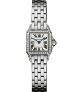 Cartier Santos WF9005Y8 Ladies Quartz Silver Swiss ETA Quartz 