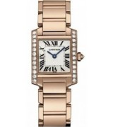 Cartier TANK SOLO WE10456H Ladies Quartz Silver Swiss ETA Quartz