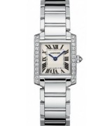 Cartier TANK SOLO WE1002S3 Ladies Quartz Silver Swiss ETA Quartz