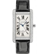 Cartier TANK SOLO WB710004 Mens Quartz Silver Swiss ETA Quartz