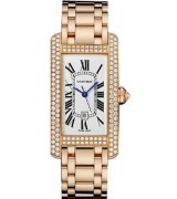 Cartier TANK SOLO WB710003 Mid-Size Quartz Silver Swiss ETA Quartz