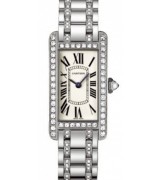 Cartier TANK SOLO WB7073MP Ladies Quartz Silver Swiss ETA Quartz