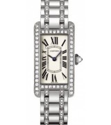 Cartier TANK SOLO WB7073MP Ladies Quartz Silver Swiss ETA Quartz