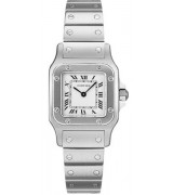 Cartier Santos W20056D6 Ladies Quartz White Swiss ETA Quartz 