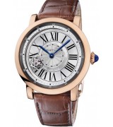 Cartier Rotonde W1556205 Mens Automatic Silver Grey Swiss ETA 2824
