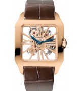  Cartier Santos W2020057 Neutral Automatic Gold Swiss ETA 2824