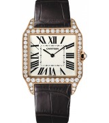 Cartier Santos WH100351 Ladies Quartz Silver Swiss ETA Quartz 