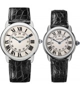 Cartier Ronde solo W6700255、W6700155 Couples Quartz White Swiss ETA Quartz 