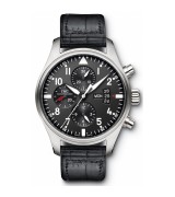 IWC Pilot's IW377701 Mens Automatic Black Swiss ETA 2824