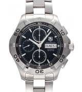 Tag Heuer CAF2010.BA0815 Aquaracer Mens Automatic Black Swiss ETA 7750
