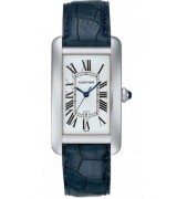 Cartier TANK W2603256 Mens Automatic White Swiss ETA 2824