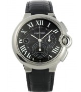 Cartier Ballon Bleu W6920052 Mens Automatic Black Swiss ETA 2824